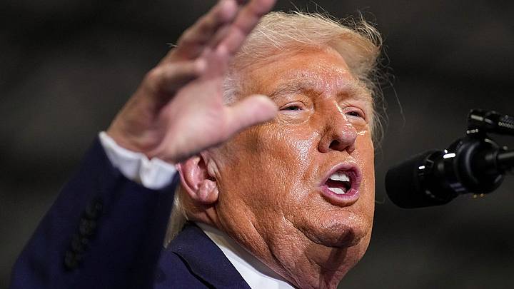 El presidente de Estados Unidos, Donald Trump, habló sobre la selección de Irán. El presidente de Estados Unidos, Donald Trump, habló sobre la selección de Irán.