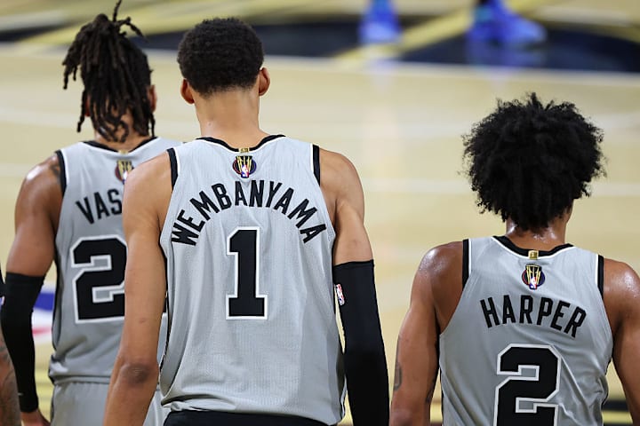 Devin Vassell, Victor Wembanyama, Dylan Harper