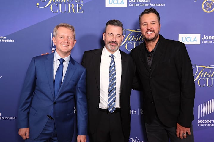 Ken Jennings, Jimmy Kimmel, Luke Bryan