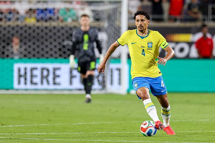 Marquinhos segue como líder da defesa da Seleção Brasileira Marquinhos segue como líder da defesa da Seleção Brasileira