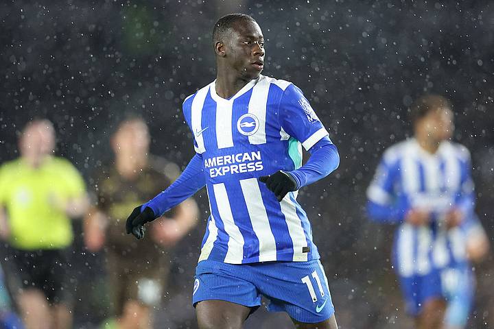 Yankuba Minteh of Brighton