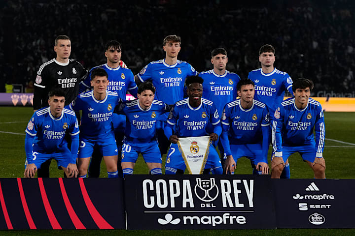 ชุดนักเตะที่ลงสนามเจอ อัลบาเซเต้ ของเรอัล มาดริด, โคปา เดล เรย์