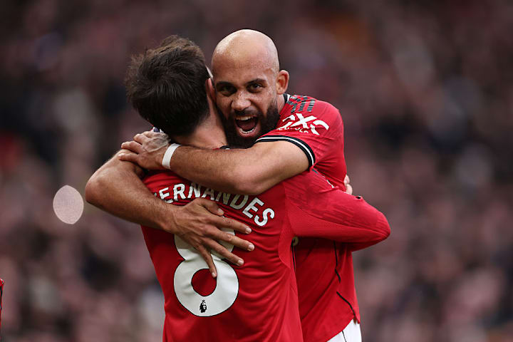 Bruno Fernandes, Bryan Mbeumo Bruno Fernandes, Bryan Mbeumo