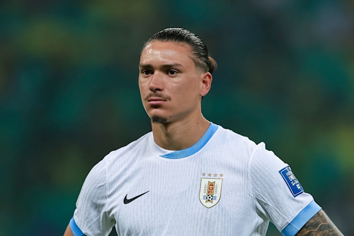 กองหน้าทีมชาติอุรุกวัย ดาร์วิน นูเญซ