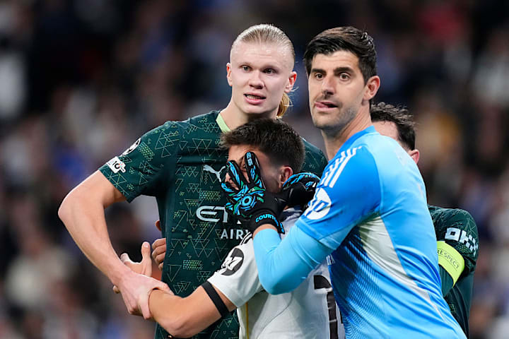 เออร์ลิง ฮาลันด์, ธิโบต์ คูร์ตัวส์ เออร์ลิง ฮาลันด์, ธิโบต์ คูร์ตัวส์