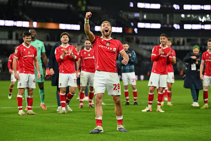 แซม สมิธ ฉลองประตูของเร็กซ์แฮม