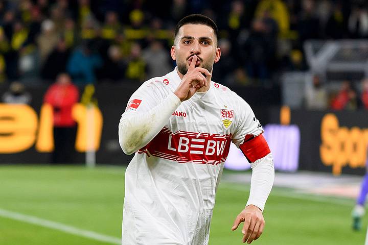 Deniz Undav of VfB Stuttgart