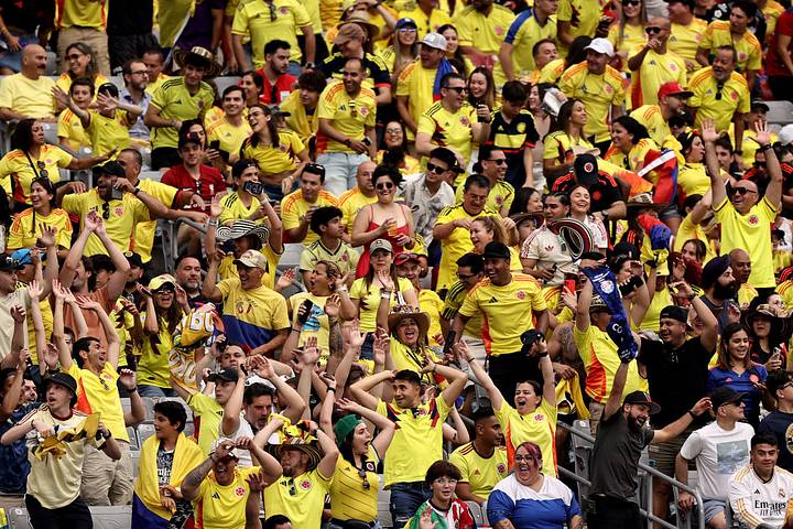 Colombia fans. 