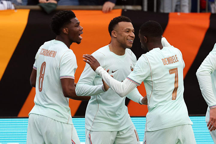 Kylian Mbappé, Ousmane Dembélé Kylian Mbappé, Ousmane Dembélé