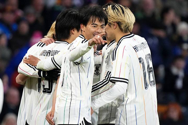 Japan celebrate