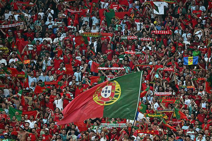 Portugal fans Portugal fans