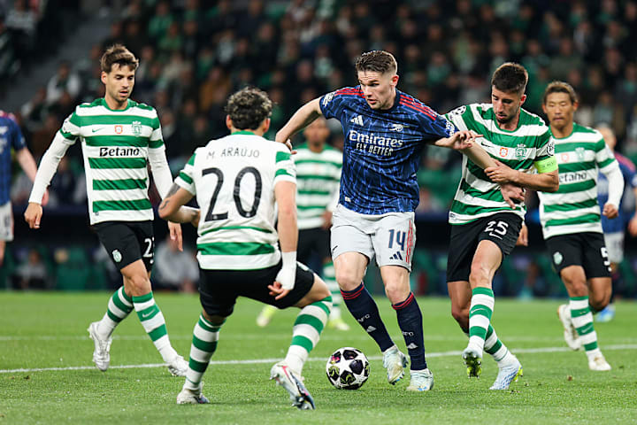 วิกเตอร์ เยอเคเรส ปะทะกับผู้เล่นสปอร์ติ้ง ซีพี