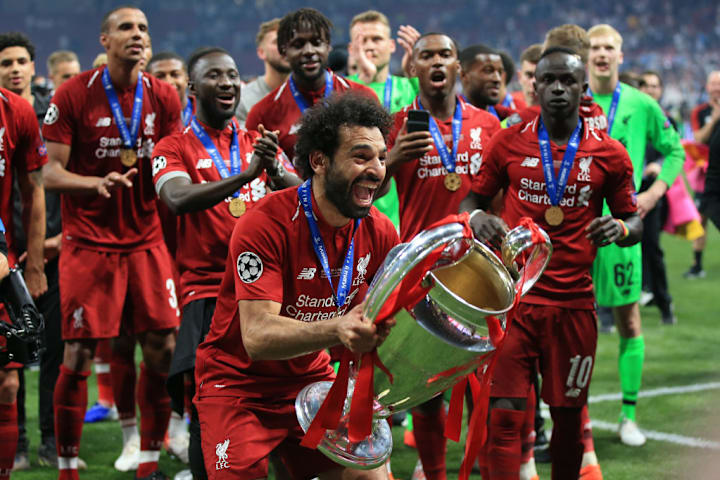 Mohamed Salah, 2019 Champions League final Mohamed Salah, 2019 Champions League final