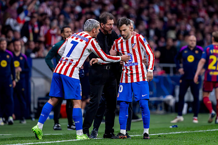 Antoine Griezmann, Diego Simeone 安托万·格里兹曼,迭戈·西蒙尼