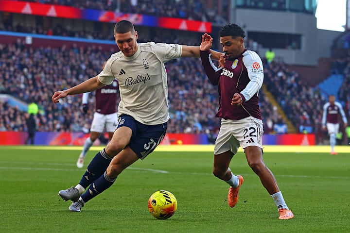 นิโคล่า มิเลนโควิช, เอียน มาตเซน, แอสตัน วิลลา vs. น็อตติงแฮม ฟอเรสต์