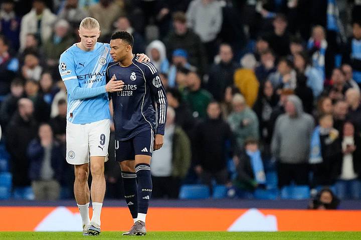 Erling Haaland, Kylian Mbappé 