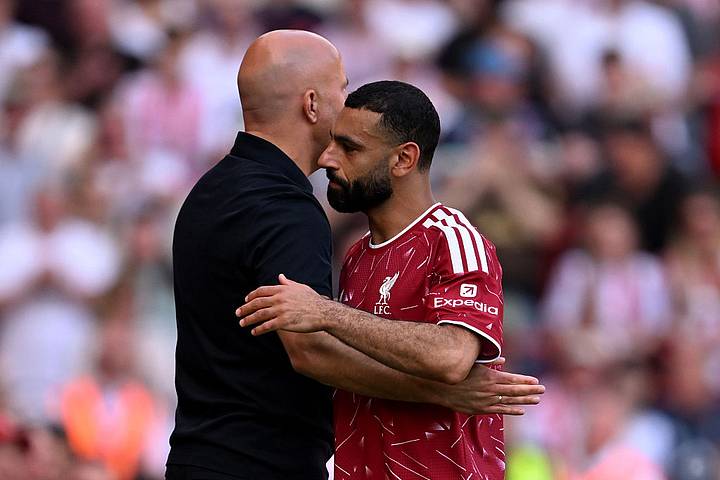Arne Slot, Mohamed Salah Arne Slot, Mohamed Salah
