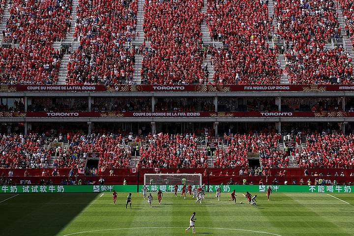 Fans at Canada vs. Bosnia & Herzegovina 加拿大对阵波黑的球迷