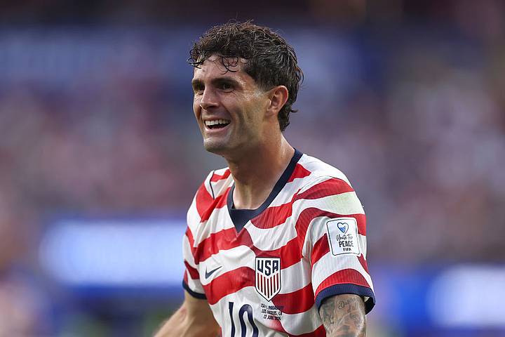 Pulisic smiling พูลิซิชยิ้ม