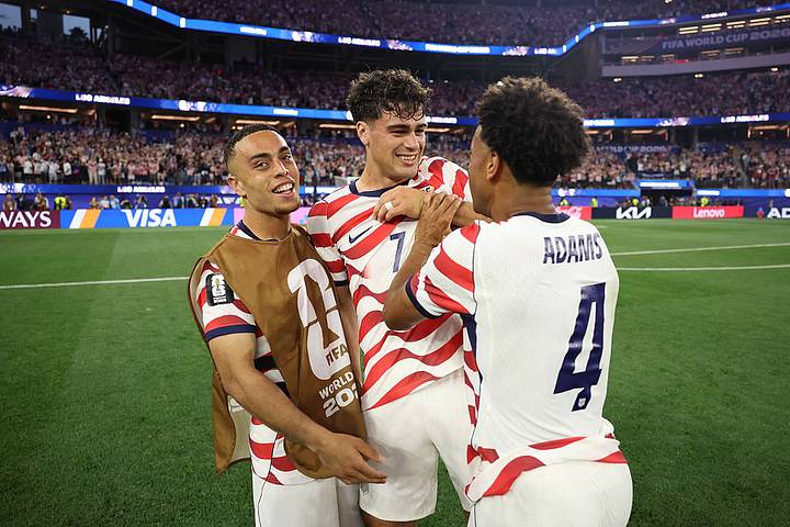 Gio Reyna, Tyler Adams Gio Reyna, Tyler Adams