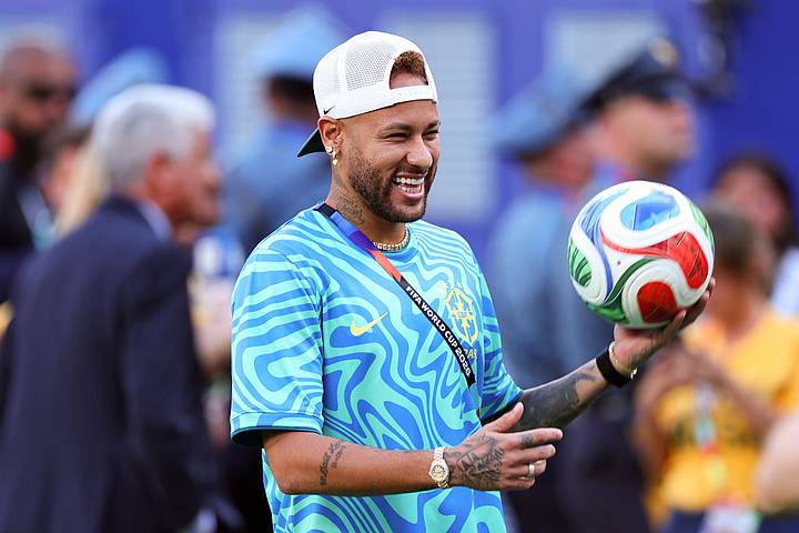 Neymar laughing เนย์มาร์หัวเราะ