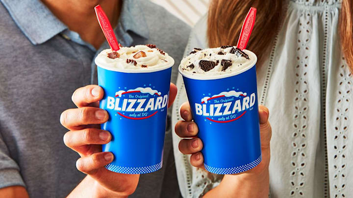 Photo: Dairy Queen Reese's and Oreo Blizzard Treats.. Image Courtesy Dairy Queen