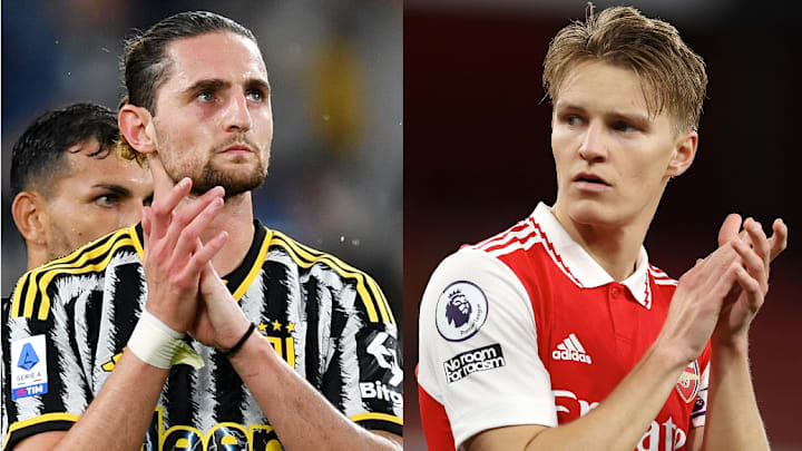 Adrien Rabiot and Martin Odegaard are in the transfer headlines Adrien Rabiot and Martin Odegaard are in the transfer headlines