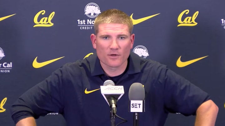 Cal head coach Tosh Lupoi