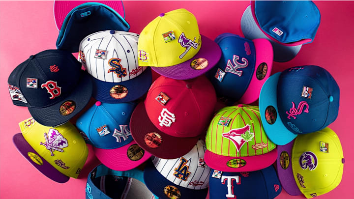 The new MLB Big League Chew hats from New Era are incredible