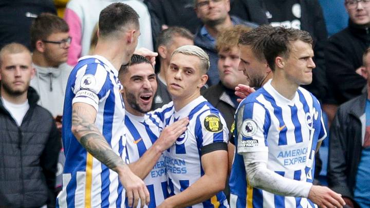 Brighton celebrate Brighton celebrate