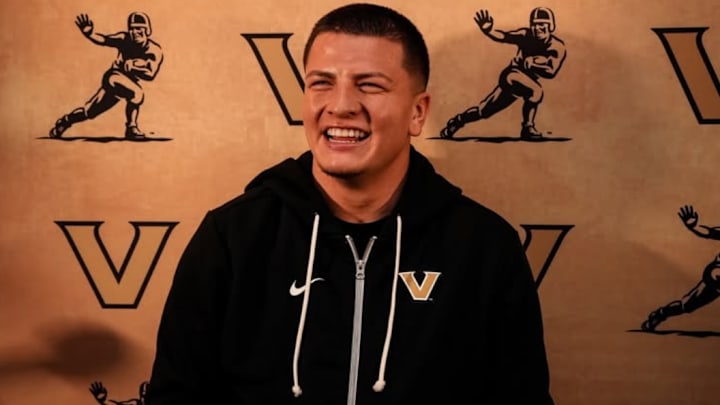 Diego Pavia stole the show at Heisman Trophy media day. Diego Pavia stole the show at Heisman Trophy media day.