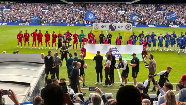 Chelsea have changed managerial dugouts to be more centralised