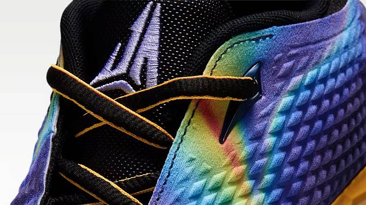The Nike Ja 4 "Heat Check" colorway.