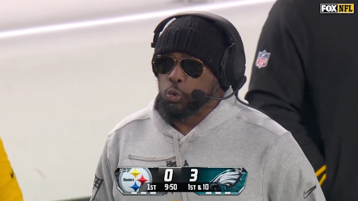 Mike Tomlin and the Steelers are 10-3 entering Sunday's showdown with the Eagles. 