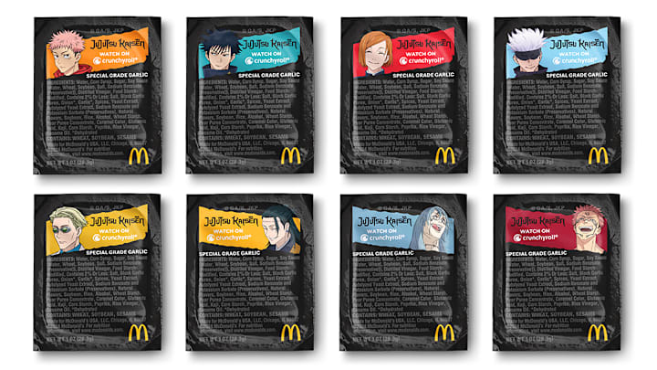 McDonald’s Special Grade Garlic Sauce packages