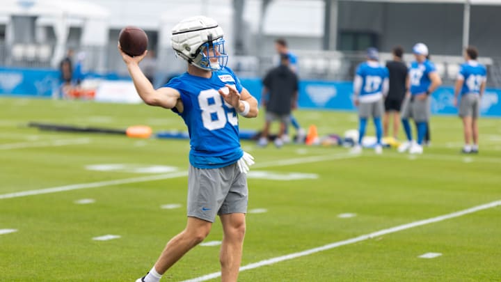 Detroit Lions wide receiver Tom Kennedy. Detroit Lions wide receiver Tom Kennedy.