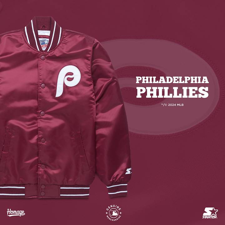 This Philadelphia Phillies Starter jacket is a must-have for 2024