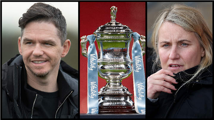 Man Utd and Chelsea are bidding to reach the Women's FA Cup final