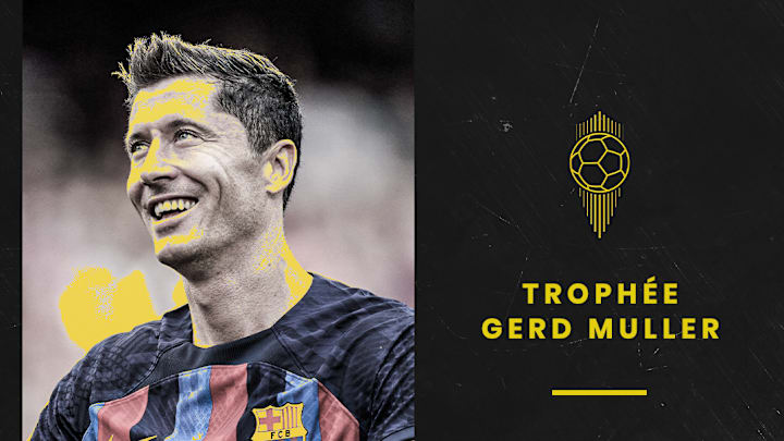 Robert Lewandowski a remporté le trophée Gerd Müller