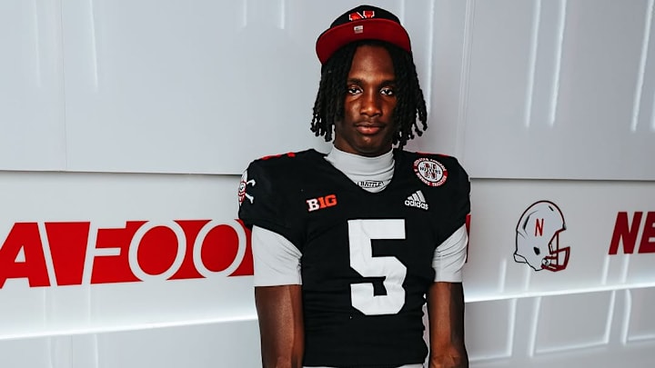 Danny Odem on his official visit to Nebraska over the summer. 