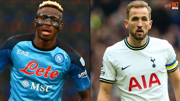 Victor Osimhen und Harry Kane