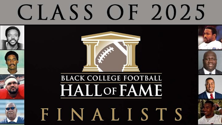 Black College Football Hall of Fame Finalists For 2025