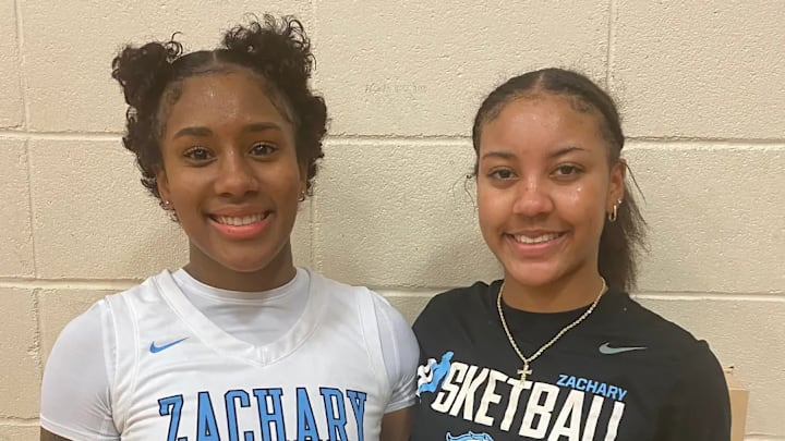 Tiarra McPipe (left) and Ava Raymond are the leading scorers for Zachary. Tiarra McPipe (left) and Ava Raymond are the leading scorers for Zachary.