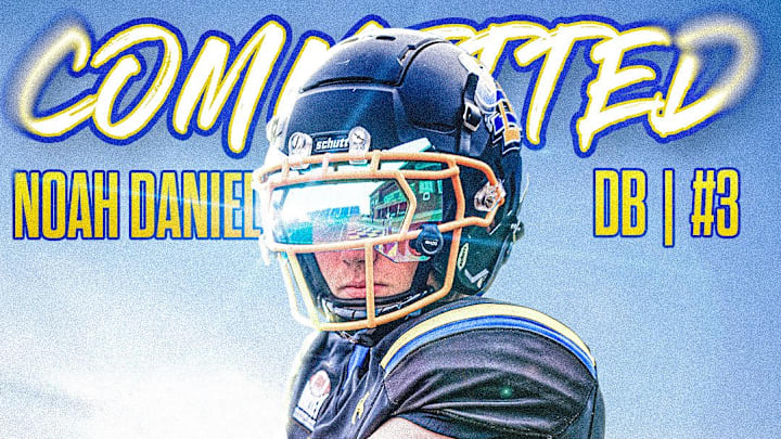 Fort Dodge's Noah Daniel committed to South Dakota State to play football. Daniel is a junior for the Dodgers.