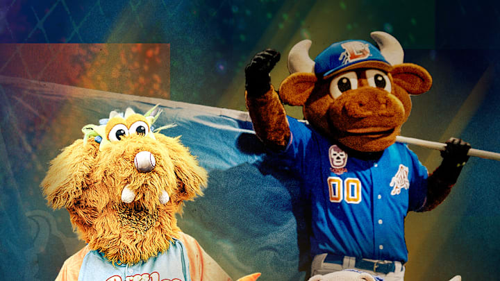 Four minor league mascots are on the ballot in voting for the Mascot Hall of Fame.