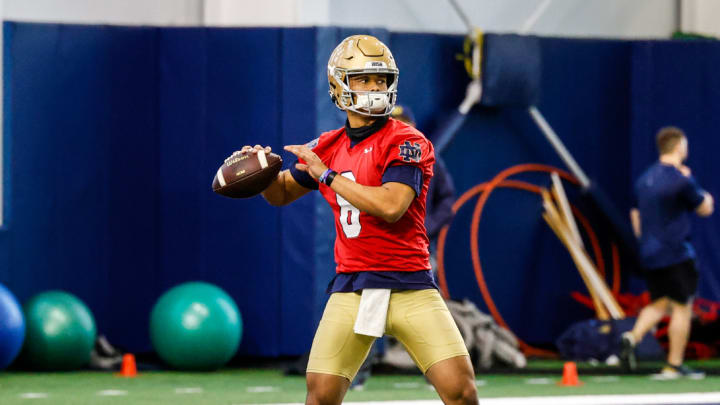 Notre Dame QB Kenny Minchey