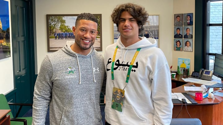 Talented 2025 linebacker Noah Mikhail