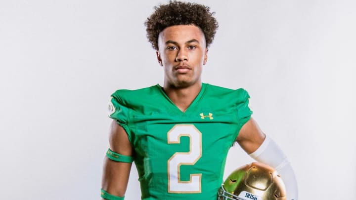 Notre Dame running back commit Justin Thurman Notre Dame running back commit Justin Thurman