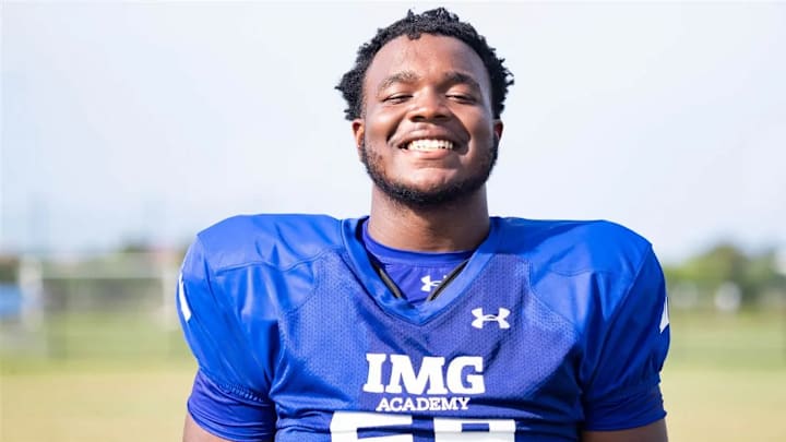 Bradenton (Fla.) IMG Academy offensive tackle Jamarios Canton