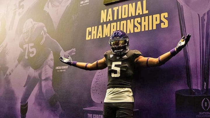 Zaydrius Rainey-Sale on UW visit in 2023. Zaydrius Rainey-Sale on UW visit in 2023.